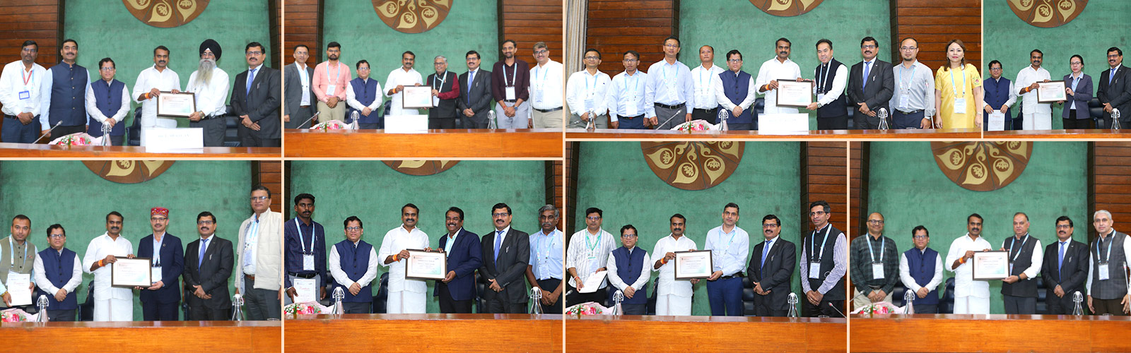 A Token of Honour for successful NeVA implementation was awarded to 20 State Legislatures by Hon’ble Dr. L. Murugan, Union Minister of State for Information & Broadcasting and Parliamentary Affairs, at the 3rd National Conference on NeVA held on 30th October 2025.